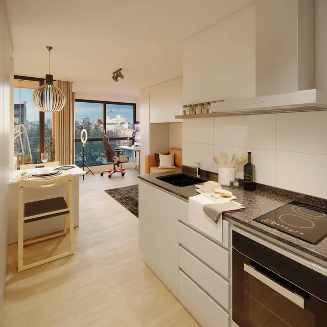 Venta Apartamento 2 dormitorios en 01 SYNC — Centro / Barrio Sur