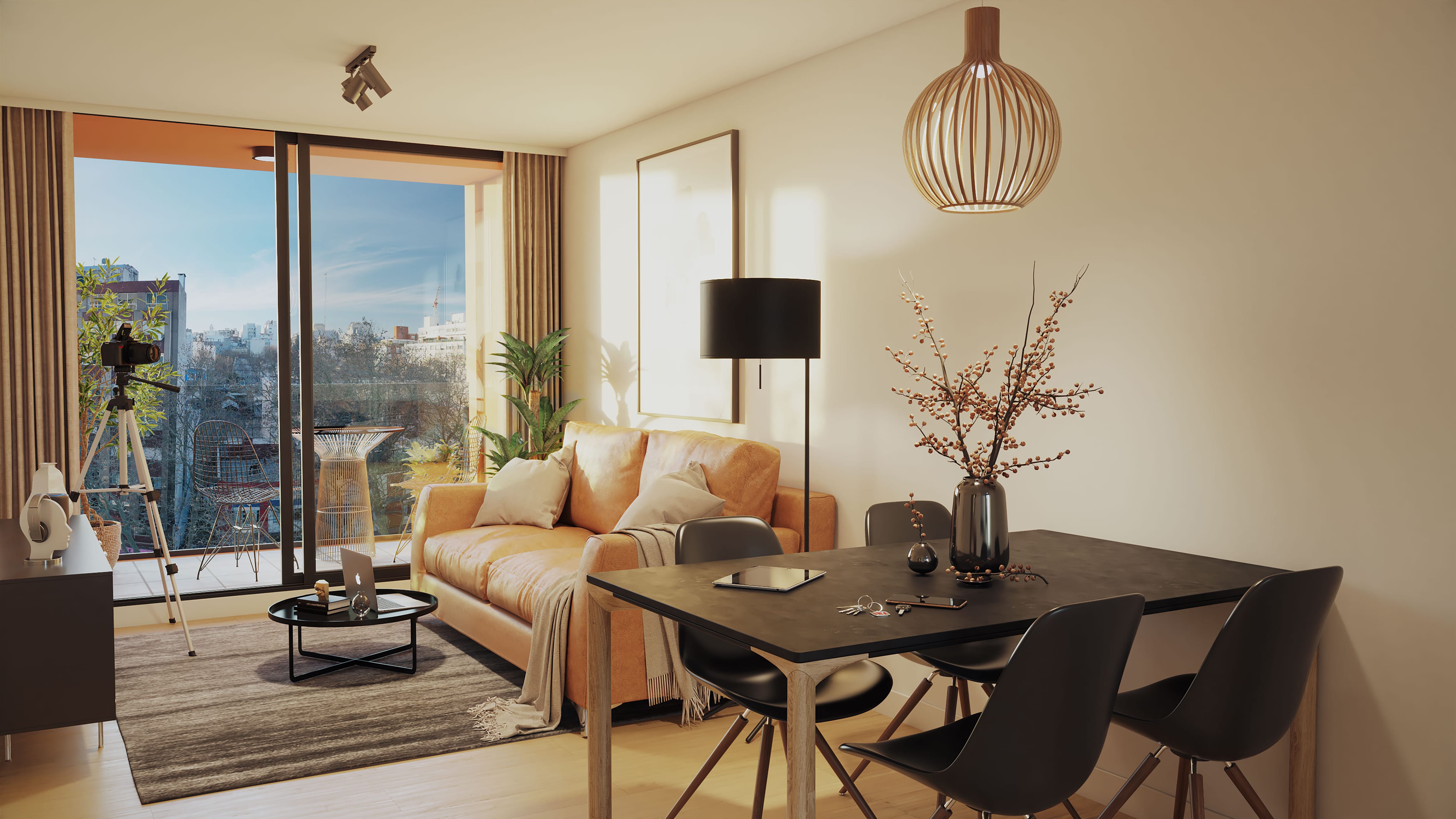 Venta Apartamento piso 9 con 2 dormitorios Centro / Barrio Sur