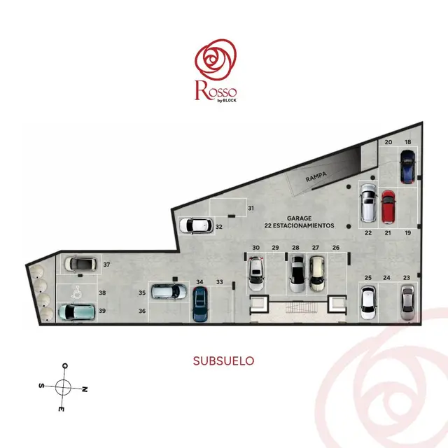 Planta 1 — Rosso