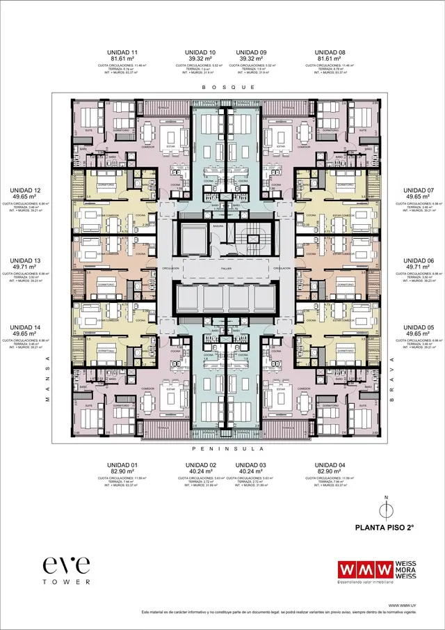 Floor plan 4 — EVE Tower