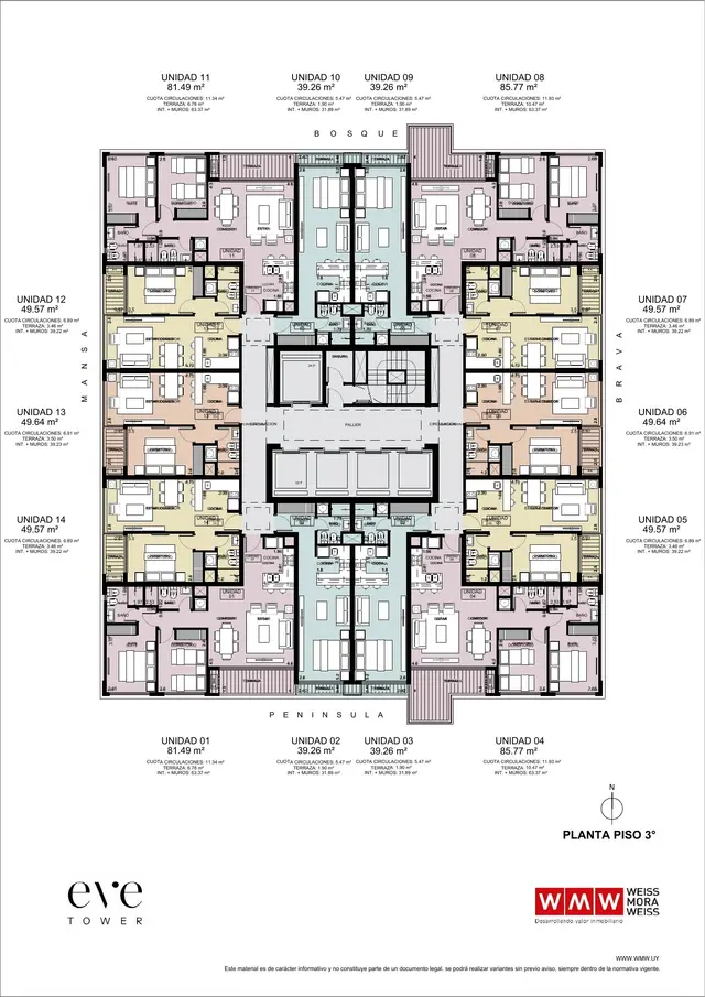 Floor plan 5 — EVE Tower