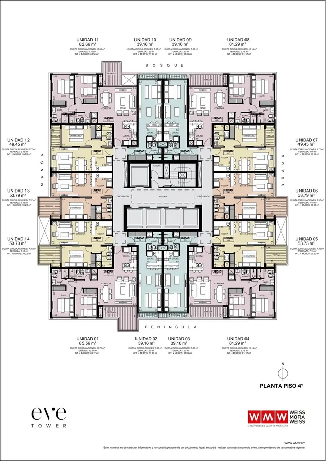 Floor plan 6 — EVE Tower
