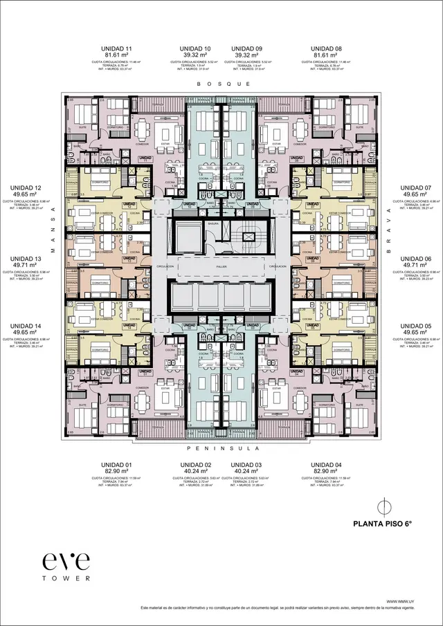 Floor plan 8 — EVE Tower