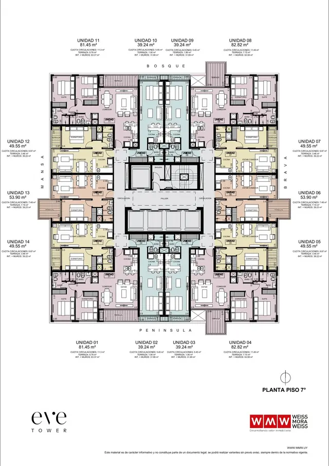 Floor plan 9 — EVE Tower