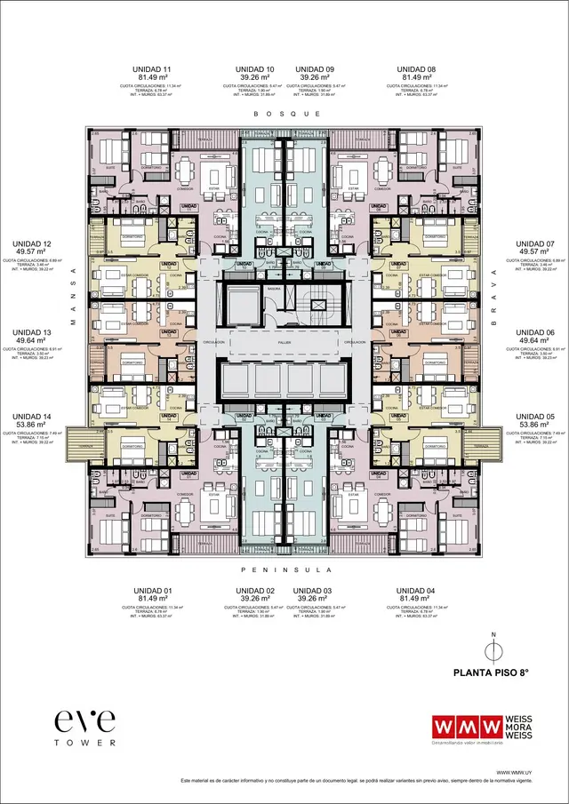 Floor plan 10 — EVE Tower