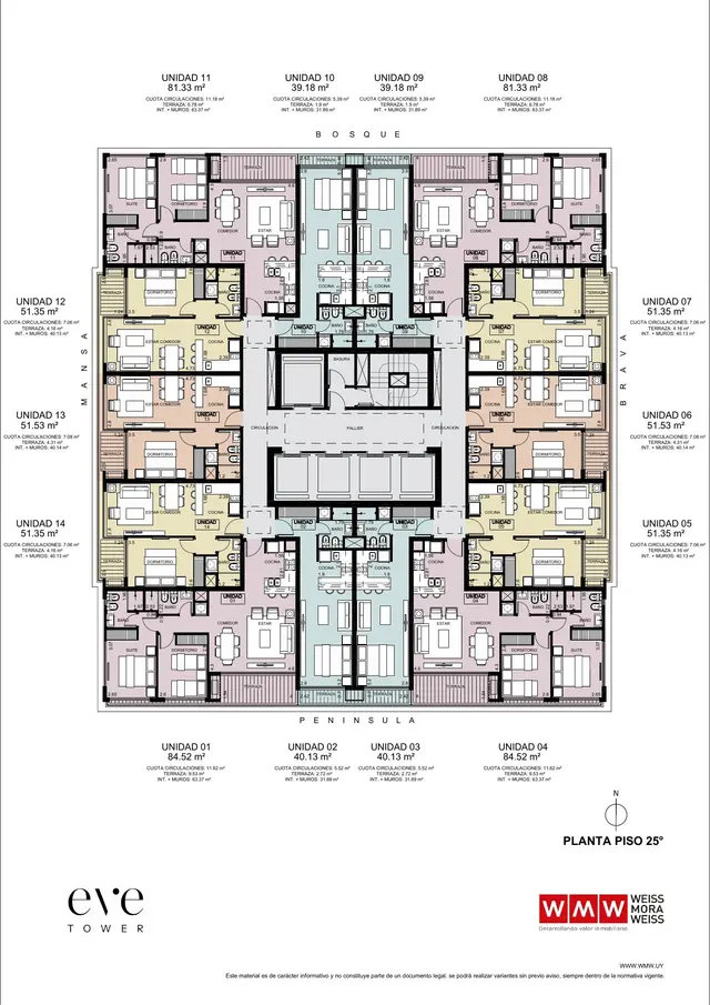 Floor plan 27 — EVE Tower