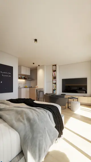 Venda – Apartamento de 1 Quarto em La Blanqueada - foto 21